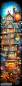 Preview: Karen Landsmann, Whimsical Houses, 50x202cm, 299 colors, round stones, full image