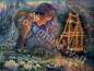 Preview: Josephine Wall, Starship, ca. 100x74cm, 260 Farben, runde Steine, Vollbild