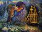 Preview: Josephine Wall, Starship, ca. 100x74cm, 260 Farben, runde Steine, Vollbild