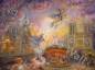 Preview: Josephine Wall, Magical Merry Go Round, 112x83cm, 200 Farben, runde Steine, Vollbild