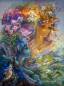Preview: Josephine Wall, The Three Graces, 100x74cm, 270 Farben, runde  Steine, Vollbild