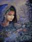 Preview: Josephine Wall, Spirit of Winter, 120x90, 165 Farben, eckige Steine, Vollbild