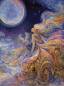 Preview: Josephine Wall, Fly Me to the Moon, 90x67cm, 220 colors, square stones, full image