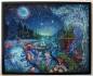Preview: Josephine Wall, Halcyon Nights, 100x80cm, 200 Farben, eckige Steine, Vollbild