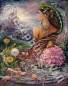 Preview: Josephine Wall, The Untold Story, 112x88cm, 225 Farben, runde Steine, Vollbild