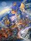Preview: Josephine Wall, Once in a Blue Moon, 100x75cm, 275 Farben, eckige Steine, Vollbild
