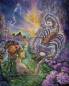 Preview: Josephine Wall, Sternzeichen Skorpion, 90x72cm, 260 Farben, eckige Steine, Vollbild