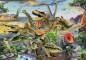 Preview: Howard Robinson, Dinosaurious, 70x100cm, 70 Farben, eckige Steine, Vollbild