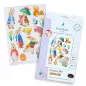 Preview: Sticker set consisting of 12 stickers, Peter Rabbit, painting set with round stones