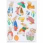 Preview: Sticker set consisting of 12 stickers, Peter Rabbit, painting set with round stones