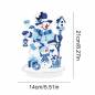 Preview: Aufsteller Schneemann - mit Strasssteinchen zum Painten, ca. 19,5x14cm, ohne Tool-Set