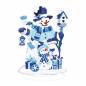 Preview: Aufsteller Schneemann - mit Strasssteinchen zum Painten, ca. 19,5x14cm, ohne Tool-Set