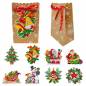 Preview: Diamond Painting Geschenkbeutel mit Anhänger, 8 Stück