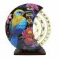 Preview: Diamond Painting Desk Calendar, Bird with Flowers, German Version