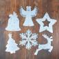Preview: Diamond Painting Christmas Tree Decoration with Pendant, 6 Pieces