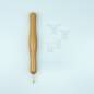 Preview: Wooden pen for diamond painting, curved, with tip & multiple attachments