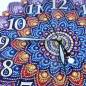 Preview: Diamond Painting Wanduhr auf Holz, 29cm