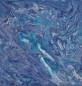 Preview: Diamond Painting Bild, Magic Blue, 60 Farben, eckige Steinchen, 70x70cm, Vollbild
