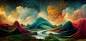 Preview: Color out of Place - Softness, 60x125cm, 60 Farben, eckige Steine, Vollbild