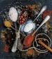 Preview: Diamond Painting Bild, Gewürze, eckige Steinchen, 69x79cm, 50 Farben, Vollbild