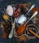 Preview: Diamond Painting Bild, Gewürze, runde Steinchen, 70x80cm, 50 Farben, Vollbild