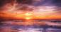Preview: Diamond Painting Bild, abendlicher Strandspaziergang, eckige Steinchen, 50x100cm, 55 Farben, Vollbild