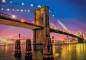 Preview: Vorlage (ohne Steine) Brooklyn Bridge, 70x100cm, 60 Farben, für runde Steine, Vollbild