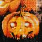 Preview: Diamond Painting Bild, Halloween, 80x45cm, 51 Farben, runde Steine, Vollbild