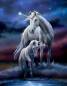 Preview: Anne Stokes, Eternal Bond, 60x75cm, 50 Farben inkl. 1 AB, eckige Steine, Vollbild