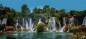 Preview: Diamond Painting picture, waterfall, approx. 100x45cm, 175 colours, square stones