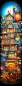 Preview: Karen Landsmann, Whimsical Houses, 50x202cm, 299 Farben, runde Steine, Vollbild