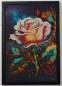 Preview: Diamond Painting Bild, Strassrose, eckige Strass-Diamanten, 45 Farben, ca. 50x75cm, Vollbild