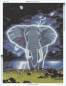 Preview: Schim Schimmel, Spirit of Africa, Nachtleuchtend, eckige Steine, ca. 75x100cm, 65 Farben, Vollbild