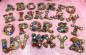 Preview: Keyring, letter Y, painting set complete with rhinestones and special stones