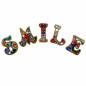 Preview: Keychain lettering Smile, painting set complete with rhinestones and special stones
