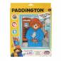 Preview: Diamond painting picture with picture frame, Paddington & postbox, round diamonds, approx. 21x25cm, partial picture