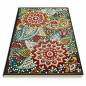 Preview: Notizbuch zum Painten, abstrakte Blumen, Strass, ca. 14x20cm, liniert