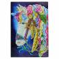 Preview: Notizbuch zum Painten, Einhorn, Strass, ca. 14x20cm, liniert