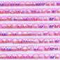 Preview: AB Steine, eckig, (Irisierend), 3608, Plum Very Light, 200 Stück