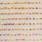 Preview: AB Stones, square, (Iridescent), 3770, Tawny Very Light, 200 pieces