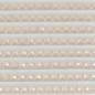 Preview: Fairy stones, square, (sparkling), 225, Shell Pink Ultra Very Light, 500 pieces