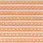 Preview: Fairy stones, square, (sparkling), 758, Terra Cotta Very Light, 500 pieces