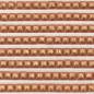 Preview: Fairy stones, square, (sparkling), 975, Golden Brown Dark, 500 pieces