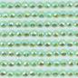 Preview: AB Stones, round, (Iridescent), 164, Green Light, 200 pieces