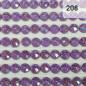 Preview: AB Steine, rund, (Irisierend), 208, Levander Very Light, 200 Stück