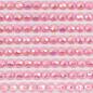 Preview: AB Steine, rund, (Irisierend), 3608, Plum Very Light, 200 Stück