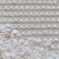 Preview: AB Stones, Round, (Iridescent), 5200, Snow White, 200 pieces