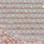 Preview: AB Stones, round, (Iridescent), 819, Baby Pink Light, 200 pieces
