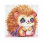 Preview: Diamond Painting Tiny pictures, Animals, square Fairy Stones, 6 pictures á 10x10cm, 67 colors, Full Picture
