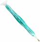 Preview: Pen for Diamond Painting, green-white, synthetic resin, handmade with multiple attachments, wax necessary